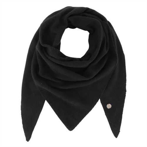 BETA STUDIOS TRIANGLE SCARF BLACK